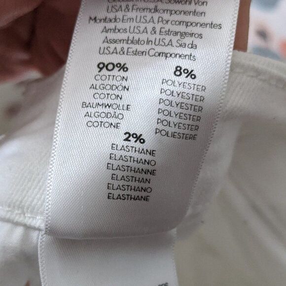 MOTHER | The Looker 'Stayin' Rowdy' white - Picture 14 of 15